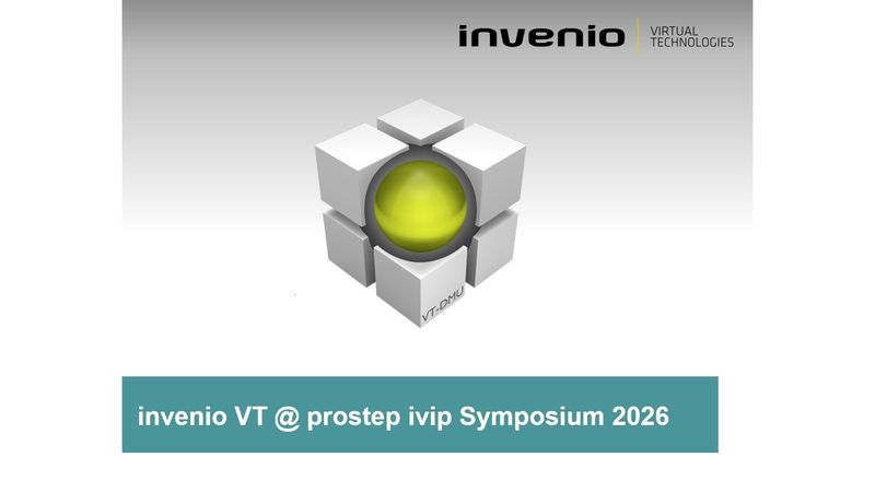 Die Invenio VT ist 2026 wieder beim Prostep ivip Symposium vor Ort.(Bild:  Invenio Virtual Technologies)