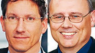 Peter Gardelegen (re.) und Olaf Schöber (Foto: Lueg)