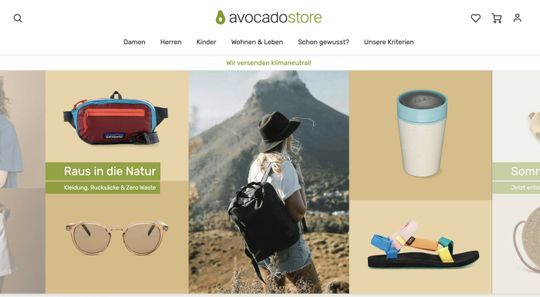 (Avocadostore ist ein Online-Marktplatz für Eco Fashion und Green Lifestyle. (Bild: Avocadostore))