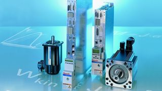 Symbiose aus Elektronik und Mechanik: Bei modernen Antrieben handelt es sich meist um mechatronische Systeme. Auslegungsprogramme wie IndraSize sorgen für eine optimale Dimensionierung von Antriebsregler, Motor und mechanischer Übertragung. Bild: BoschRexroth AG (Archiv: Vogel Business Media)