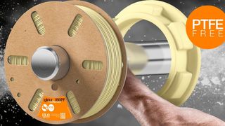 Mit Iglidur i190PF hat Igus nun einen echten Kraftmeier im Bereich der per 3D-Druck verarbeitbaren Kunststofffilamente zu bieten. Das Polymer überzeuge durch seine PTFE-Freiheit und die überraschend guten Verschleißeigenschaften ...  (Bild: Igus)