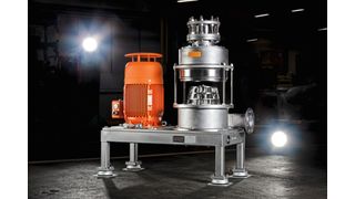 Die Mühle mahlt schonend proteinreiche Rohstoffe und ist mit unterschiedlichsten Mahlgütern weltweit im Einsatz. (Bild: Bauermeister)