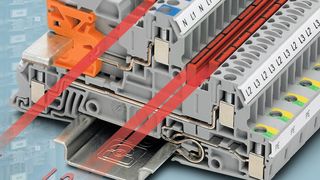 Das Reihenklemmensystem Clipline complete wird um Installationsklemmen mit Schraubanschlusstechnik ergänzt. (Bild: Phoenix Contact)