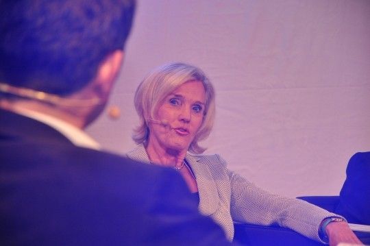 Dagmar Longerich, Tochter von Firmengründer Wilhelm Burg und Gesellschafterin, erinnerte an ihren Vater: „Er war ein bescheidener Mensch, sein Leben war die Familie und die Firma.“ (Foto: Richter)