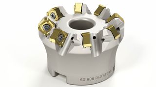 Bissiger, weil es mehr Zähne hat als bisher, ist das FT-Planfräsersystem 09. Es setzt sich aus Trägerwerkzeugen und neuartigen Wendeschneidplatten in drei Typen zusammen, sagt Arno Werkzeuge. (Arno Werkzeuge)