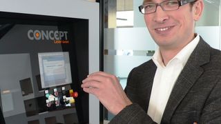 Dr. Florian Bechmann ist Entwicklungsleiter beim Laser-Cusing-Spezialisten Concept Laser in Lichtenfels. (Bild: Concept Laser)