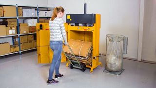 Von S bis XXL: Bramin-Rohstoffpressen sind in allen Größen und für sämtliche Anforderungen lieferbar. (Bild: Interzero)