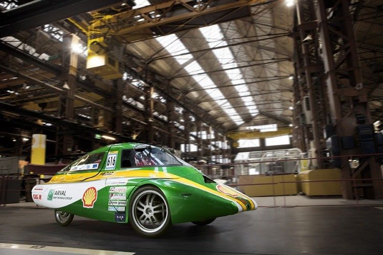 Das Team Han Hydromotive aus Arnheim setzt auf Wasserstoff. (Foto: Shell)