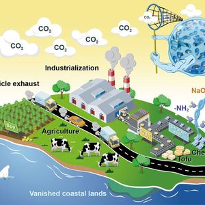 The new direct air capture method: food waste from cheese and tofu production is processed into small beads that can capture CO2.(Source:  Mezzenga Lab / ETH Zurich)