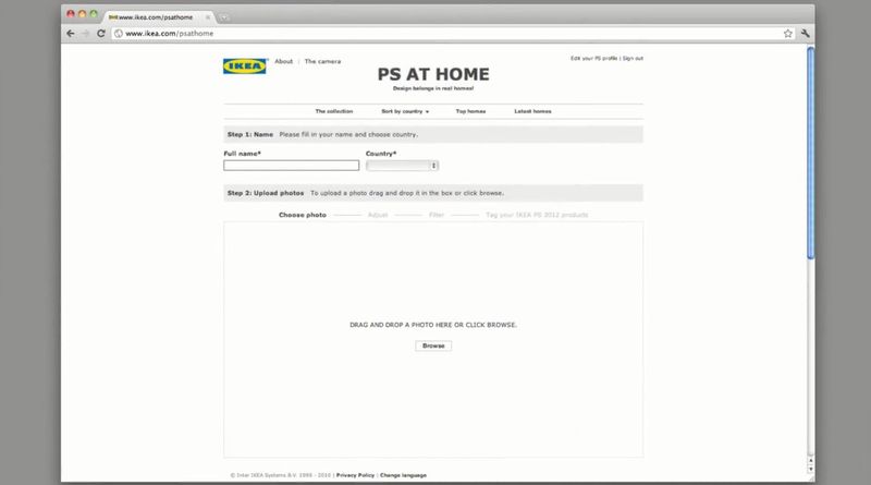 Wer sich bei PS AT HOME anmeldet ... (Bild: Bild: IKEA)