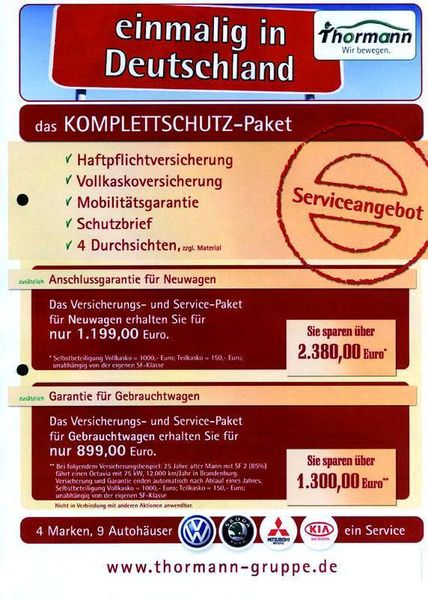 Die Gebrauchtwagen-Flatrate ist eine weitere Marketingidee aus dem Autohaus Mothor. Sie enthält Werkstatt- und Versicherungsleistungen zum Festpreis. (Archiv: Vogel Business Media)