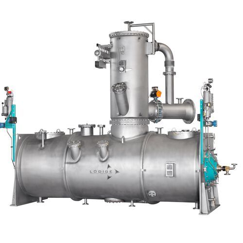In Lödige Druvatherm reactors, both processes, reaction and drying, can be performed under ideal conditions. In Lödige Druvatherm reactors, both processes, reaction and drying, can be performed under ideal conditions.