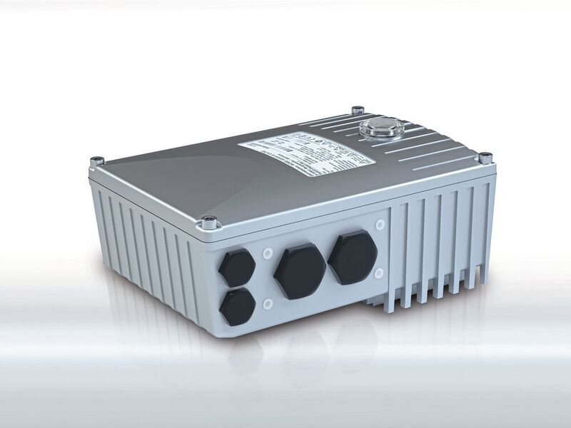 Der Umrichter Nordac-Base–SK-180E von Nord Drivesystems ist speziell für einfache Applikationen konzipiert und dezentral, außerhalb des Schaltschranks installierbar. (Nord Drivesystems)