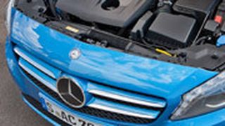 Mercedes bietet in der neuen A-Klasse vier Diesel und drei Benziner an. (Foto: Mercedes)