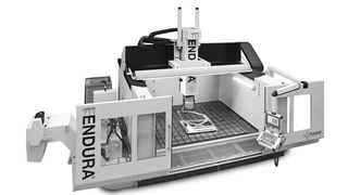 Die Portalfräsmaschine Endura 711Linear kann man auf der diesjährigen Euromold in Augenschein nehmen. Bild: Fooke (Archiv: Vogel Business Media)