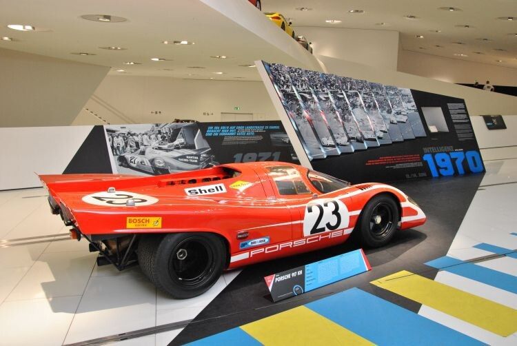 Bei Test- und Trainingsfahrten erreichte der Langheck-917 auf der Hunaudiéres-Geraden von Le Mans Geschwindigkeiten von annähernd 400 km/h. (Foto: Dominsky)