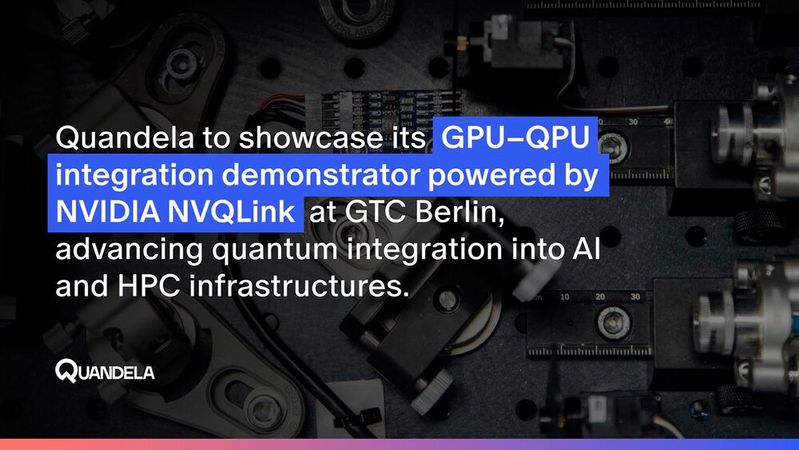 Quandela wird auf der GTC Berlin demonstrieren, wie man die Einbindung von Quantentechnologie in KI- und HPC-Infrastrukturen vorantreiben kann.(Bild:  Quandela)