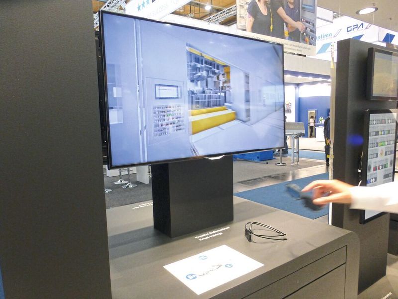 Mit der Brille der Blick in die Anlage. (VCG / Finus)