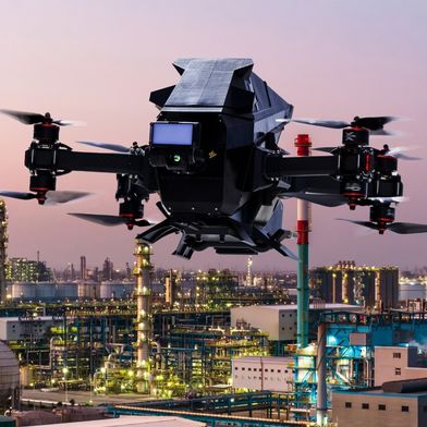 Onberg’s Iron Drone system is designed to protect military and civilian facilities against drones. (Picture: HEIDELBERG)
