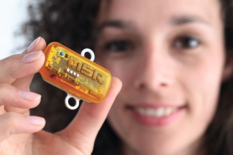 Die beiden in einem MSR175-Datenlogger integrierten 3-Achsen-Beschleunigungssensoren (±15 g und ±100 g) zeichnen kritische Ereignisse wie Stösse und Schläge mit einer Messrate von bis zu 6400 Messungen/s auf.  (MSR)