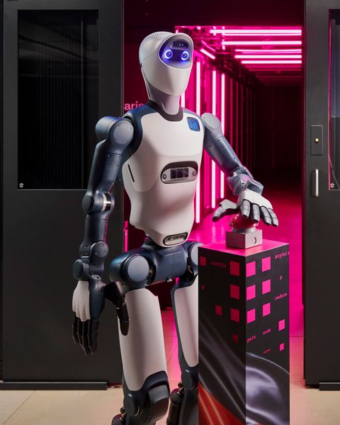 Agile Robots bringt künstliche Intelligenz mit Robotik in die Industrial AI Cloud ein. (Bild: Deutsche Telekom AG/Cindy Albrecht, Robert Dieth)