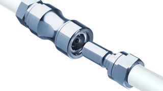 Schnellverschluss-Kupplung für aggressive Flüssigkeiten  (Bild: Parker)