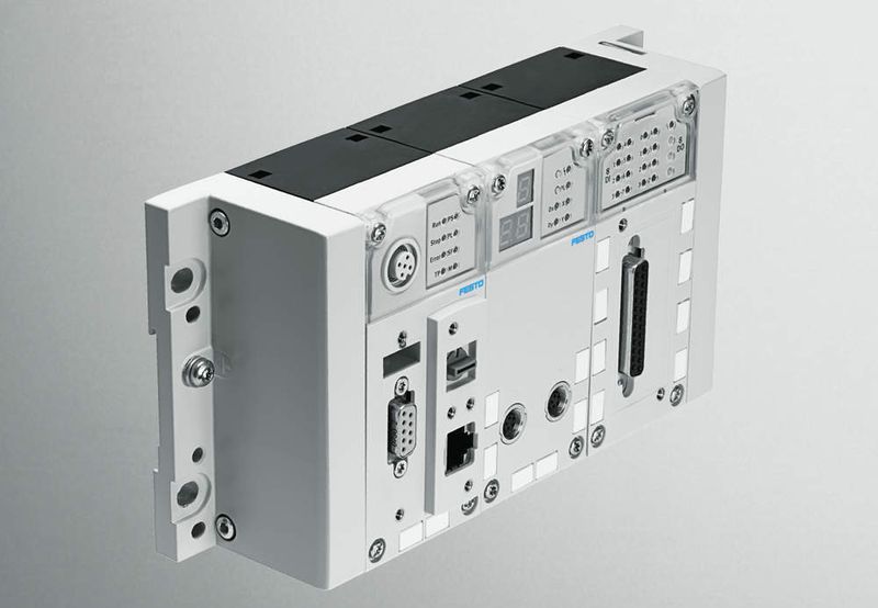 Das Positioniermodul CMAX ist in der Lage, eine große Bandbreite pneumatischer Antriebe von Festo nicht nur positions-, sondern auch kraftgeregelt einzusetzen. Bilder: Festo (Archiv: Vogel Business Media)