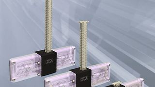 Die Zip-Kette ist gleichzeitig Schub- und Zugkette und funktioniert ähnlich dem Reißverschlussprinzip. (Bild: Tsubaki)