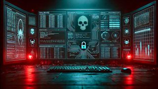 Hunderttausende Systeme weltweit waren über eine Infrastruktur aus rund 1.025 Servern und Hunderttausenden infizierten Computern kompromittiert, aus denen die Täter mehrere Millionen Zugangsdaten und über 100.000 Krypto-Wallets abgegriffen hatten. (Bild: Dall-E / KI-generiert)