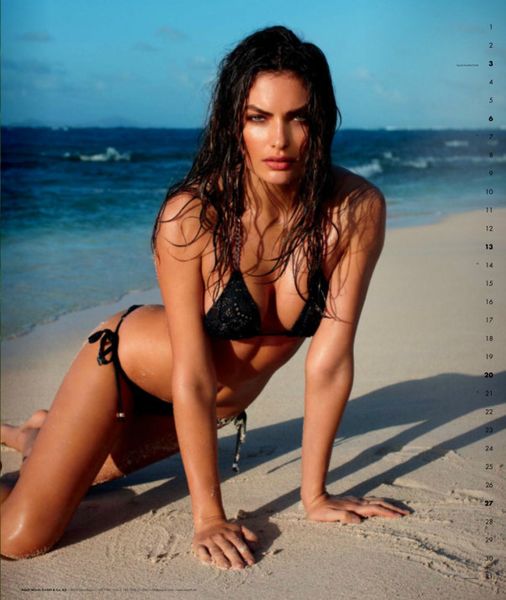 Diese Models zierten den Würth-Kalender 2013. (Würth)