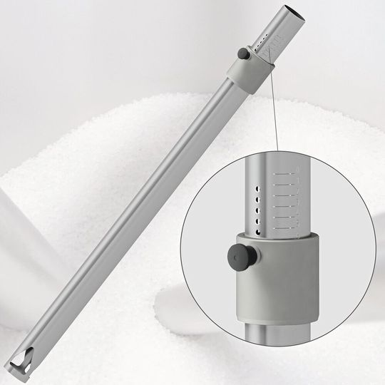 Die Ansaugluft der Sauglanze lässt stufenweise regulieren.(Bild:  Siloanlagen Achberg)