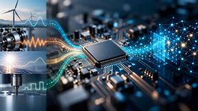Visalisierung: Vom analogen Signal zur Edge KI. (Bild: Dall-E / KI-generiert)
