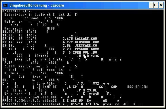 Cascade-Virus in Aktion: Alle Zeichen fallen herunter und sammeln sich am unteren Bildschirmrand. (Archiv: Vogel Business Media)