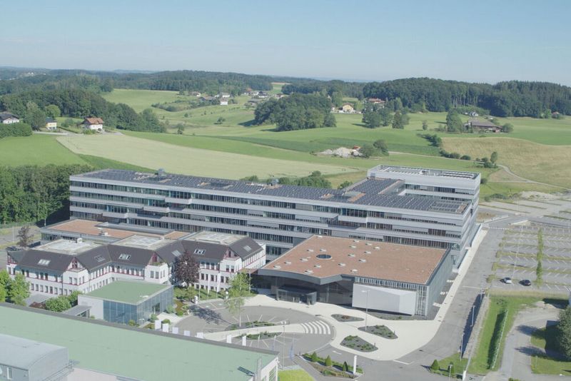 Der neue ABB Forschungscampus am B&R Hauptsitz in Österreich.