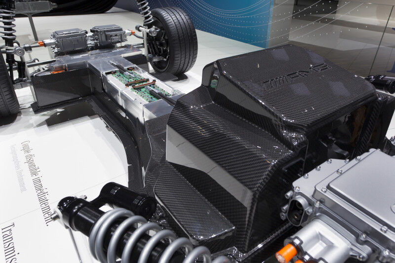 Der Mercedes-Benz SLS AMG E-Cell (Bild: Mercedes-Benz)