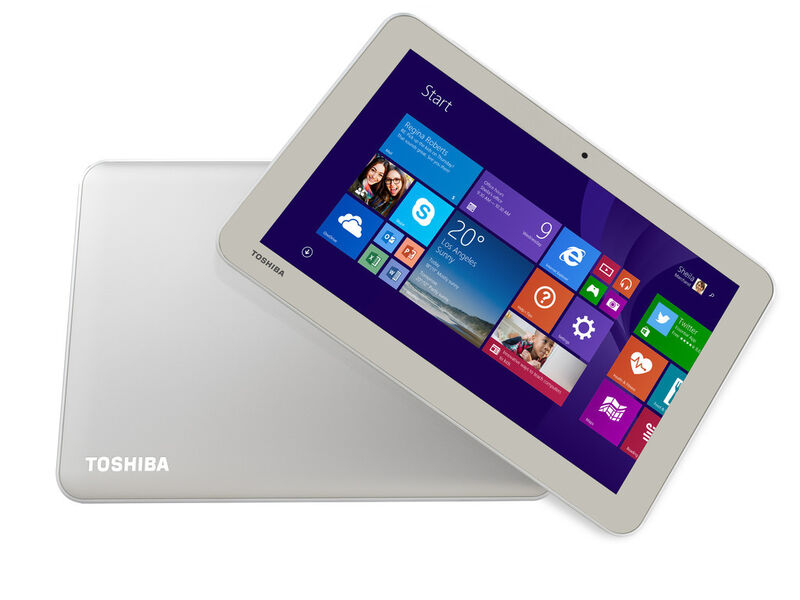 Dokumente, die über die Kameras des Tablets fotografiert werden, können mit der Software TruCapture sofort digital bearbeitet werden. (Bild: Toshiba)