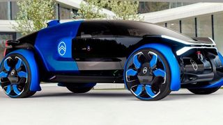 Mit dem Konzeptreifen C100 gibt Reifenhersteller Goodyear einen Ausblick, welchen Beitrag Reifen bei zukünftigen Mobilitätslösungen hinsichtlich Effizienz und Sicherheit leisten könnten. (Citroen)