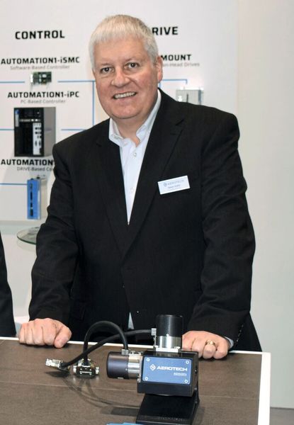  Simon Smith, directeur européen chez Aerotech. (Source : Aerotech)