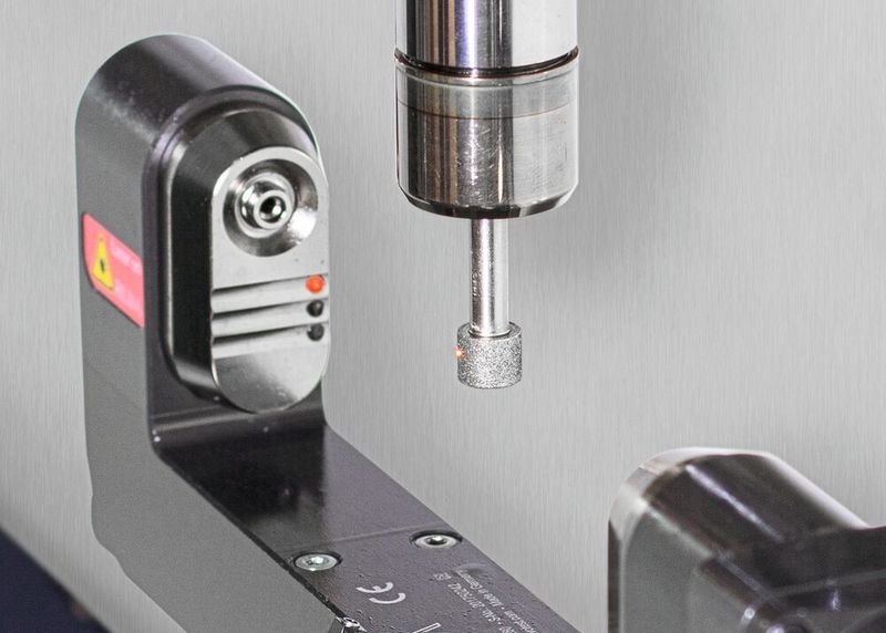 Die Funktion GrindingControl für die Digilog-Lasermesssysteme ermöglicht die präzise Ermittlung der tatsächlichen Geometrie von Schleifwerkzeugen. (Bild: Blum Novotest)