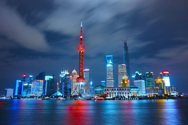 Vue aérienne de Shanghai, destination du voyage d'étude, «IoT Fact Finding». (Li Yang sur Unsplash)
