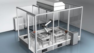 FreeCon Contactless: Die kontaktlose, wartungsfreie Energieübertragung eignet sich für Reinraum-Applikationen. (Weidmüller)