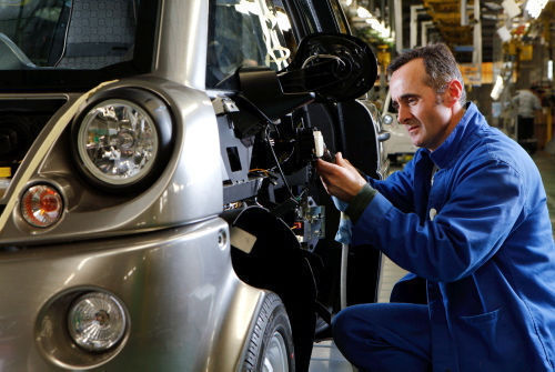 Der Autohersteller mia electric mit Sitz in Deutschland stellt das Fahrzeug in seiner Produktionsstätte im französischen Cerizay her (Archiv: Vogel Business Media)