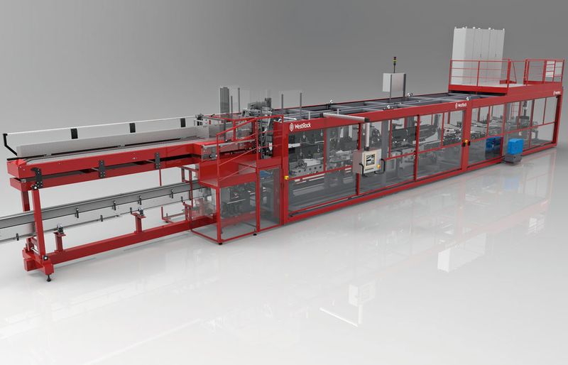 Umrüsten per Mausklick: Innerhalb der Verpackungslinie haben die Ingenieure von West Rock einen immer höheren Anteil bislang mechanisch ausgeführter Funktionen in die Software verlagert. (Bosch Rexroth)