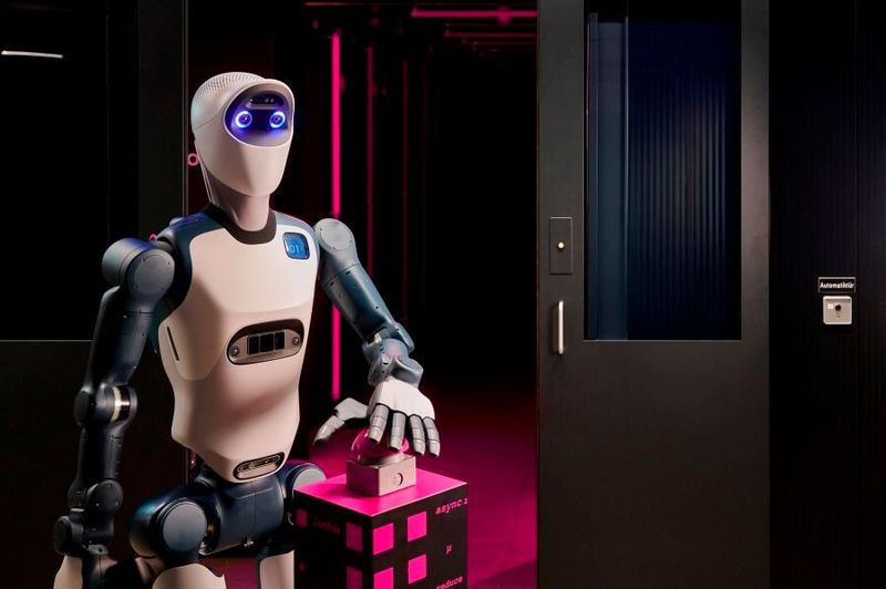 Der Münchner Anbieter „Agile Robots“ bringt künstliche Intelligenz mit Robotik in die Industrial AI Cloud ein. (Bild: Deutsche Telekom AG / Cindy Albrecht)