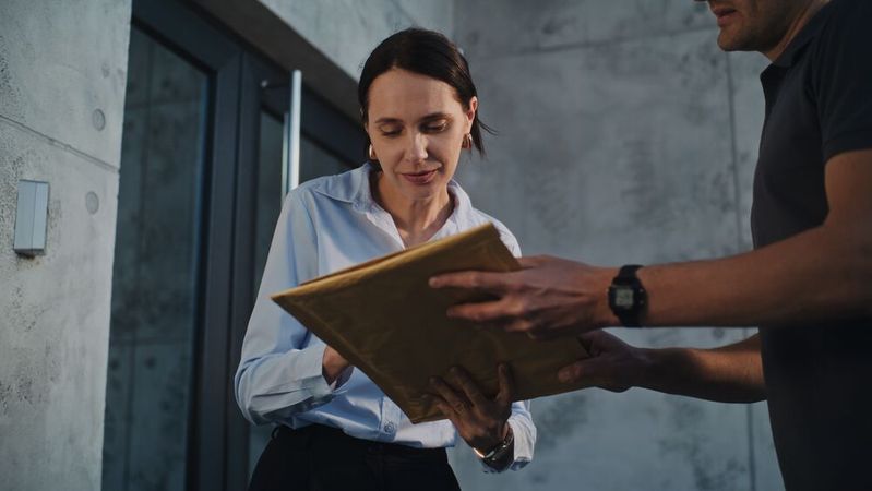 Vor Gericht anerkannt ist, wenn ein Bote schriftliche Erklärungen, die an Termine gebunden sind, überbringt und sich die Zustellung quittieren lässt.(Bild: ©  Framestock - stock.adobe.com)