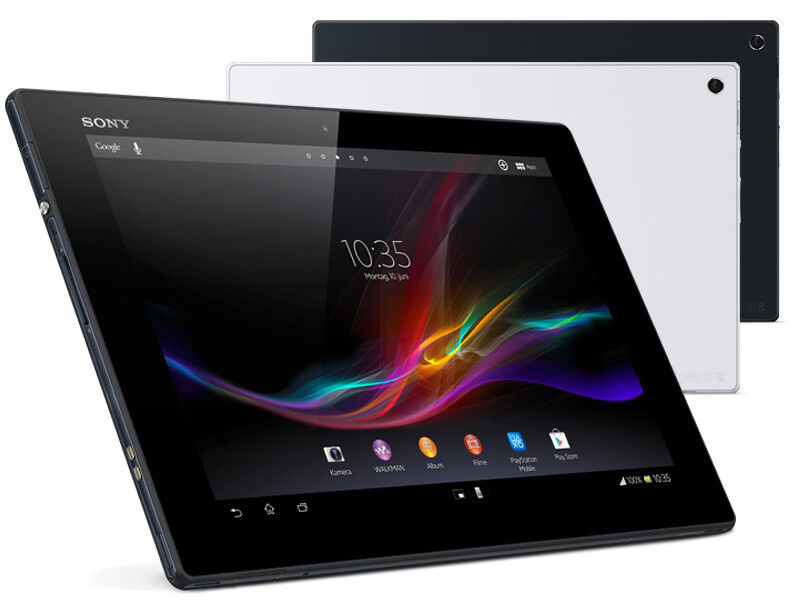 Das 10,1-Zoll-Tablet mit Android 4.1 als Betriebssystem gibt es wahlweise in weiß oder schwarz. (Bild: Sony)