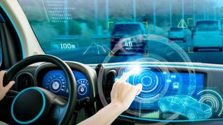 Insbesondere HUD-Systeme mit breitem Sichtfeld und Augmented-Reality-Unterstützung können von den Vorteilen der DLP-Projektion profitieren. (TI)