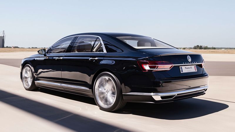 Beim Phaeton D2 handelt es sich um einen fahrfertigen Prototypen. (Bild: Volkswagen)
