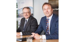 Geschäftsleitung Infraserv Knapsack (v.l.n.r.): Dr. Clemens Mittelviefhaus und Ralf Müller (Infraserv Knapsack )