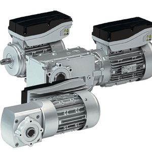 Der Smart Motor „m300“ von Lenze ist leistungsstark, energieeffizient und für alle Standardförderelemente ausgelegt.(Bild:  Lenze)